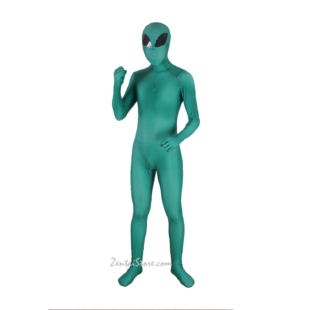 Lycra 3D Printed Alien Cosplay Costumes Skin Suits Zentai Suit