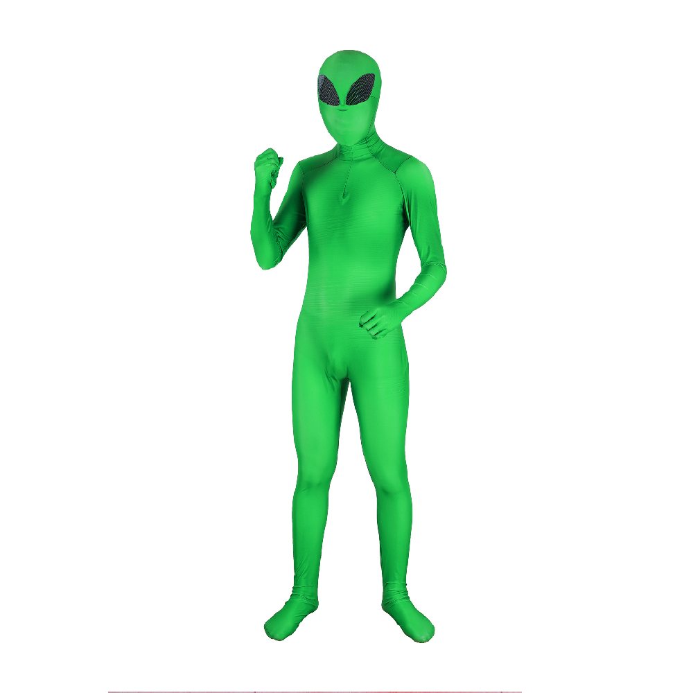 Lycra 3D Printed Alien Cosplay Costumes Skin Suits Zentai Suit