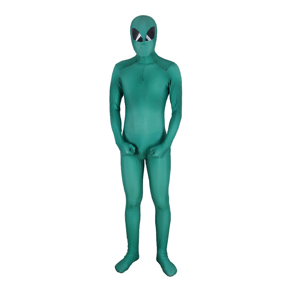 Lycra 3D Printed Alien Cosplay Costumes Skin Suits Zentai Suit