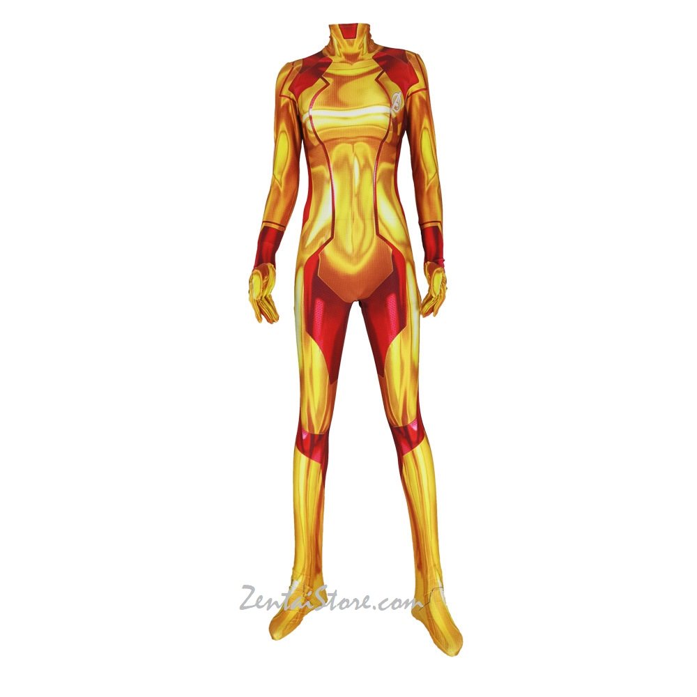 Halloween Metroid Tights Samus Aren Cosplay Costumes Skin Suits Samus Aran Tights Zentai Suit