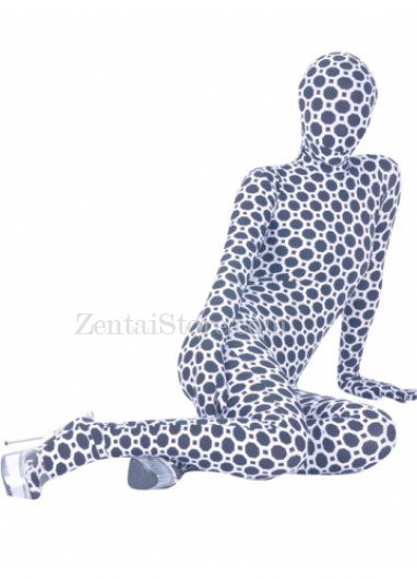 Sexy Flower Lycra Spandex Unisex Zentai Suit