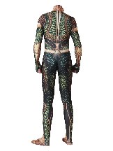 DC Movie Flesh-colored Golden Sea King Cosplay One-piece Tights Halloween Cosplay Costumes Skin Suits