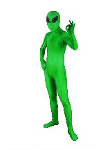 Lycra 3D Printed Alien Cosplay Costumes Skin Suits Zentai Suit