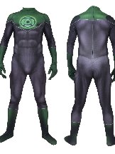 Supply Halloween Muscle One-piece Green Lantern Costumes Skin Suits Cosplay Zentai Suit
