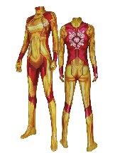 Supply Halloween Metroid Tights Samus Aren Cosplay Costumes Skin Suits Samus Aran Tights Zentai Suit