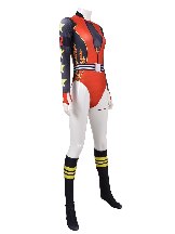 Halloween Costumes Skin Suits New 52 Style Raptor Harley Quinn Clown Female Tights Cosplay Zentai Suit