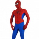 Supply Red and Blue Lycra Spandex Spiderman Zentai Costume