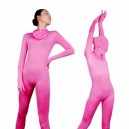 Supply Unicolor Full Body Pink Lycra Spanex Unisex Zentai Suit