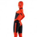 Supply Red And Black Lycra Spandex Zentai Suit