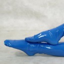 Supply ZENTAI Blue PVC Stockings