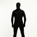 Supply Black Full Body Spandex Halloween Cosplay Zentai Suit