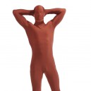 Coffee Full Body Spandex Holiday Unisex Lycra Morph Zentai Suit Coffee Full Body Spandex Holiday Unisex Lycra Morph Zentai Suit