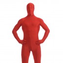 Supply Red Full Body Spandex Holiday Unisex Lycra Morph Zentai Suit