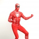 Supply Red Spiderman Super Hero Full Body Spandex Holiday Unisex Lycra Morph Zentai Suit