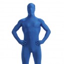 Sapphire Blue Full Body Spandex Holiday Unisex Lycra Morph Zentai Suit