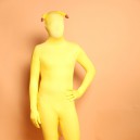 Supply Yellow Pikachu Cartoon Full Body Halloween Spandex Holiday Unisex Cosplay Zentai Suit