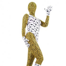 Lycra Spandex Dalmatians Leopard Zentai Suit