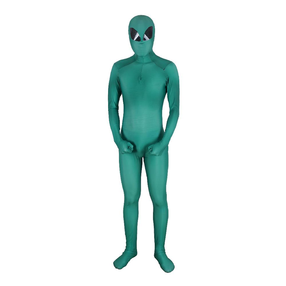 Lycra 3D Printed Alien Cosplay Costumes Skin Suits Zentai Suit